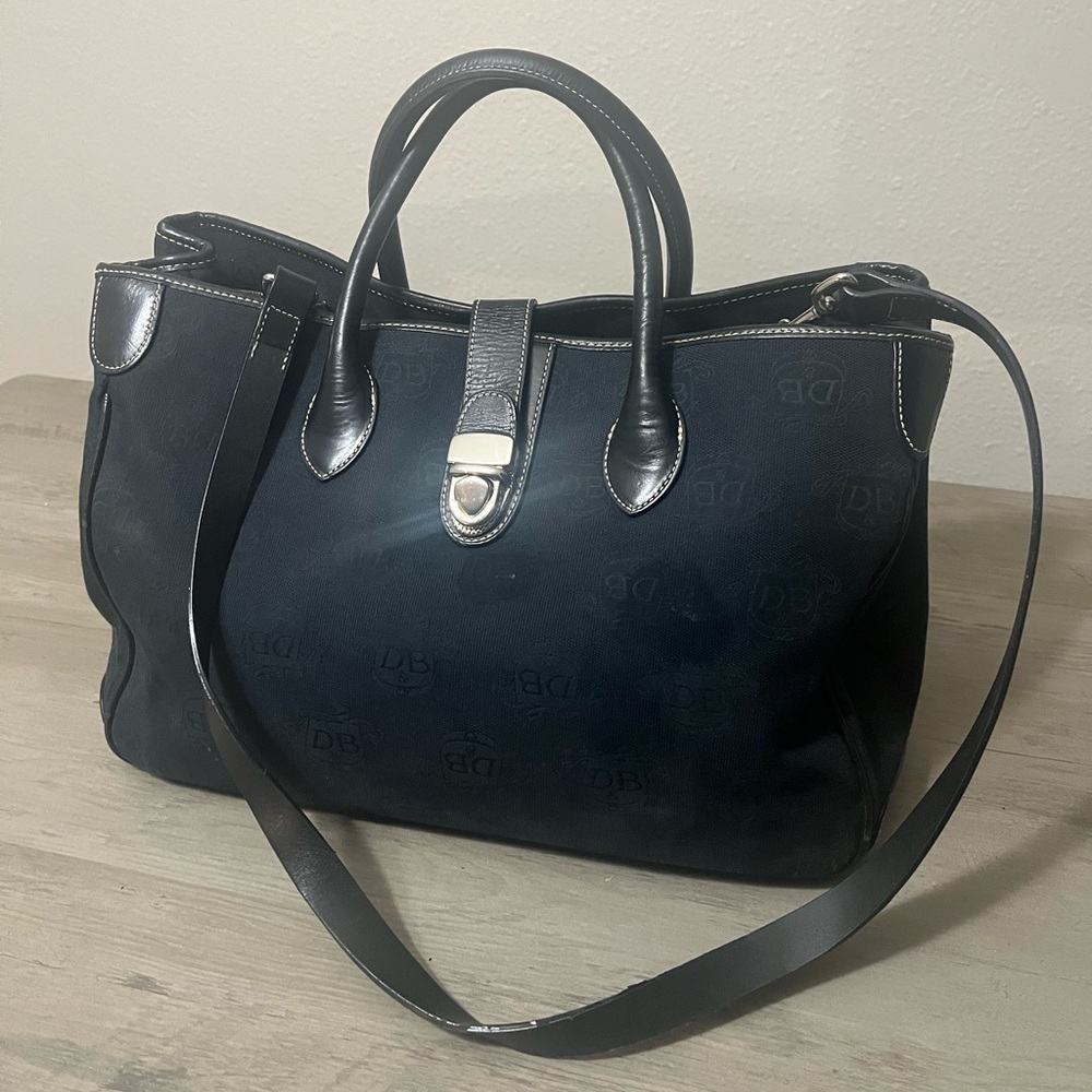 Dooney & Bourke Black Carryall Tote